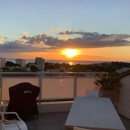 Grand Duplex, Terrasse Vue Et Montagne Apartament