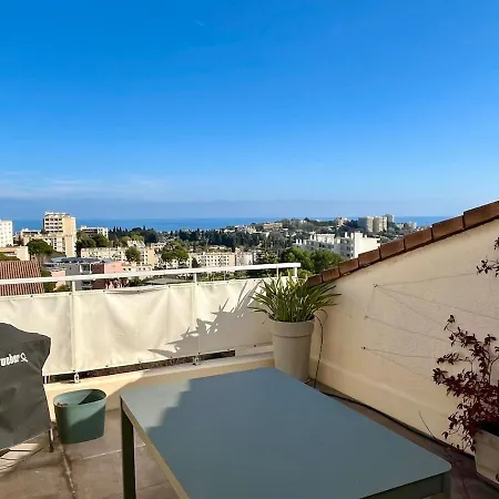 Grand Duplex, Terrasse Vue Et Montagne Apartament